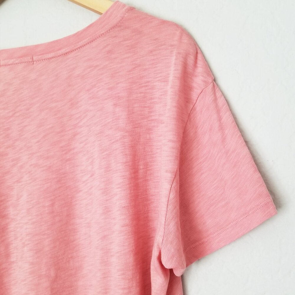 Anthropologie Sundry Tee T Shirt 100% Pima Cotton Let Love Win Embroidery Top M - Picture 11 of 14